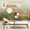 Costway 2/4 PCS Outdoor Chaise Lounge Chair Set with Armrests & 4-Level Backrest for Poolside